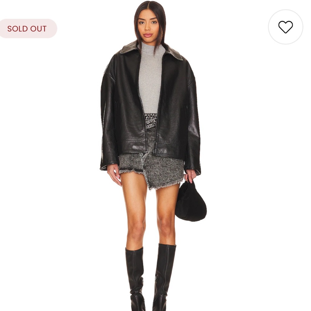 Steve Madden Asymmetrical Embellished Mini Skirt Gray and Black